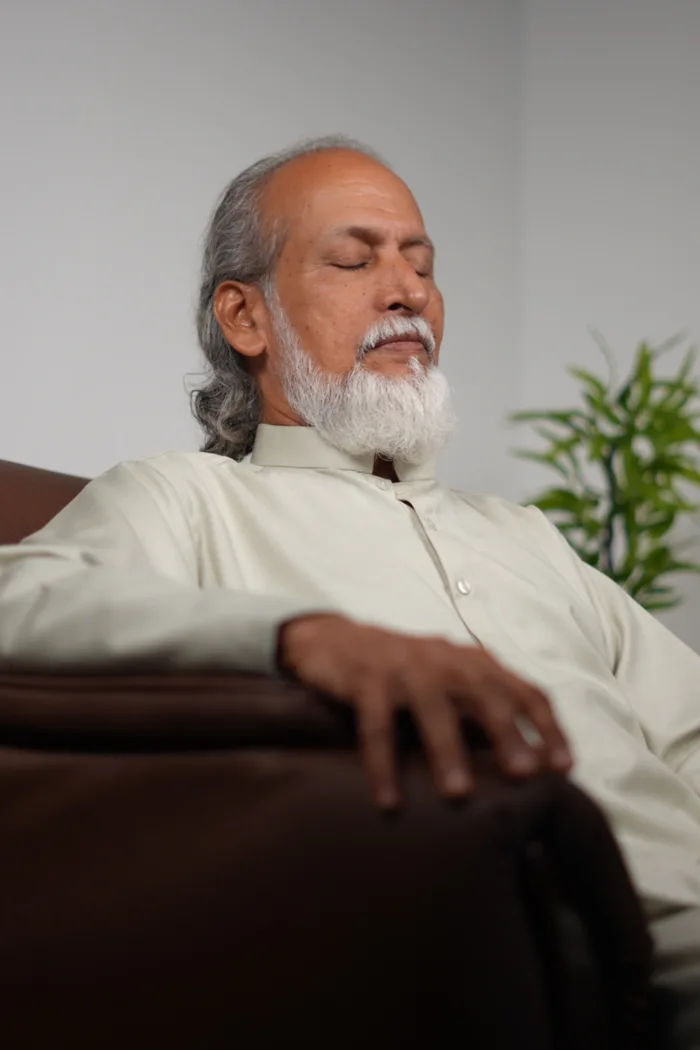 Sathyathma, founder and spiritual guru of Mission of the Light